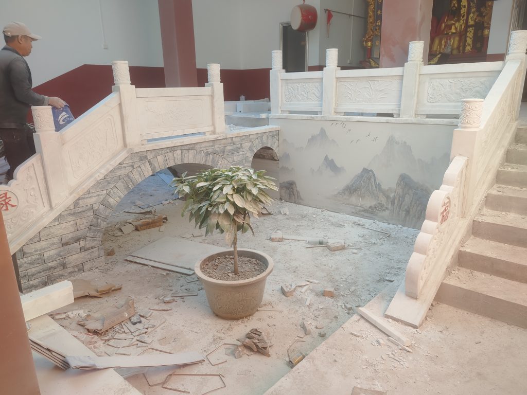 汉白玉寺庙围栏